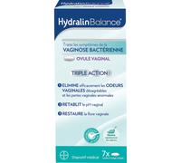 HydralinBalance Ovule Vaginal Traitement Intime Vaginose Bactérienne/Odeur Vaginale 7 Pièces