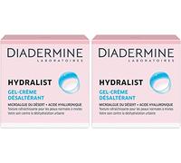 Hydralist - Gel Crème Visage Désaltérant, Hydratant et Rafraîchissant à l'Acide Hyaluronique - 50 ml - Lot de 2