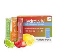 Hydralyte Lot de 30 paquets d'hydratation variés | Électrolytes pour tous les âges