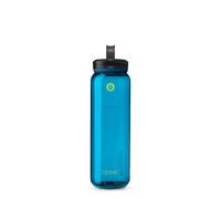 Hydrapak RECON (1L) - Bleu - Bouteille d'eau en plastique 50% recyclée, écologique et sans BPA, bouchon à vis à débit régulier, facile à transporter