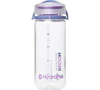Hydrapak Recon Water Bottle Clear/Iris/Violet 500 ml