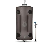 Hydrapak Seeker (10L) - Gris Mammouth - Réservoir d'eau pliable Sans BPA ni PVC pour le camping et la randonnée