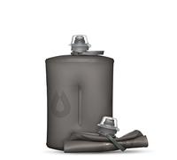 HydraPak Stow (1 L, 32 oz) - Bouteille d'eau pliable - Bouteille de voyage ultra légère et pliable, flacon souple pour ski, randonnée, vélo ou escalade - Gris mammouth