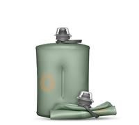 Hydrapak Stow (500mL ou 1L) Bouteille d'eau pliable ultralégère, flacon souple pour ski, randonnée, vélo, escalade (vert, bleu, rouge ou gris)
