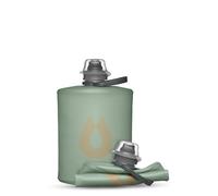 Hydrapak Stow Water Drop (500mL) - Vert sutro - Bouteille d'eau pliable - Bouteille de voyage ultra légère et pliable, flacon souple pour ski, randonnée, vélo ou escalade