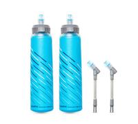 HydraPak UltraFlask Speed (600mL)- Bleu Malibu - Bouteille d'eau flexible, adaptée aux vestes de course et aux sacs à dos, avec bouchon à ouverture facile