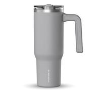 Hydrapeak Voyager - Gobelet isotherme de 946 ml avec poignée et couvercle à paille - Bouteille d'eau réutilisable en acier inoxydable - Tasse de voyage isotherme - Compatible avec les porte-gobelets