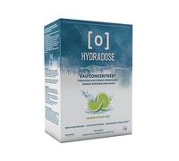 Hydrascore - Hydradose Eau Concentrée Goût Citron Vert - 10 Sachets - Améliore l’Hydratation - Réhydratant pour Sportifs, Séniors, Chaleurs, Fièvres, Perte de Soif - N1158