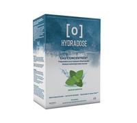 Hydrascore - Hydradose Eau Concentrée Goût Menthe - 10 Sachets - Améliore l’Hydratation - Réhydratant pour Sportifs, Séniors, Chaleurs, Fièvres, Perte de Soif - N1161