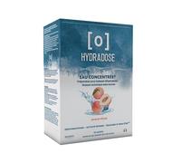Hydrascore - Hydradose Eau Concentrée Goût Pêche - 10 Sachets - Améliore l’Hydratation - Réhydratant pour Sportifs, Séniors, Chaleurs, Fièvres, Perte de Soif - N1162