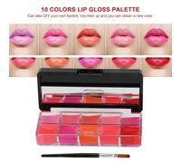 Hydratant Brillant À Lèvres 10 Couleurs Maquillage Hydratant Rouge À Lèvres Étanche Brillant À Lèvres Brillant À Lèvres Pailleté Miroitant Brillant À Lèvres