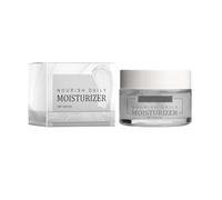 Hydratant et hydratant le visage. Hydrate la peau en profondeur. Convient à tous les types de peau et peut être utilisé en continu pour (blanc, 4,9 x 3,4 cm)
