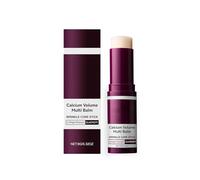 Hydratant Multi-Actions au Calcium, Sérum Stick Anti-Rides, Stick Collagène Coréen, Anti-Âge, Hydratant et Raffermissant pour les Yeux, le Cou et le Visage