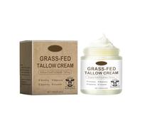 Hydratant pour le visage à la graisse de bœuf nourrie à l'herbe, baume à la graisse de bœuf fouettée pour le visage et le corps, soin sans parfum pour tous les types de peau, 120 g