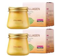 Hydratant premium pour le collagène/hydratation intensive et hydratant de réparation de peau/pour un look plus fort,2Pcs