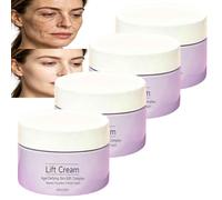 Hydratant raffermissant pour le visage pour les rides, crème raffermissante et liftante pour le visage, crème liftante pour lisser les ridules, crème anti-rides pour le cou et le visage pour (4pcs)