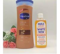 Hydratant - Vaseline - Cocoa Radiant - 400ml Et 100ml - Sans Parabène - Pour Tous Types De Peau