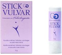 Hydratant Vulvar - Format Stick - Hydratation Et Protection Naturelle Pour La Zone Intime Féminine - Soulagement De La Ménopause, Post-Partum Et Post-Épilation - Format Discret De 5 G