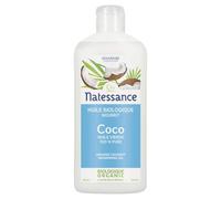 Hydratation intense corps et cheveux - LEA NATURE Huile vierge de coco bio nourrissante et protectrice, 100% pure, format 250mL - Lot de 2