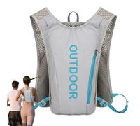 Hydratation Pack Sac à dos d'hydratation | Sac à dos de 5 l, gilet de course à eau, bandes réfléchissantes, accessoires de loisirs légers pour le camping, la randonnée