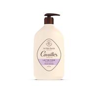 Hydratation quotidienne pour toute la famille avec ROGE CAVAILLES Gel douche Corps Hydratant surgras pro-régénérant au lait de figue, sans savon, peaux sensibles, 1L - Lot de 2