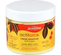 Hydrate et définit vos boucles sans rinçage - ACTIVILONG Actiforce Soin Soufflé Cheveux Frisés et Crépus, Protéines végétales, 300mL - Lot de 2