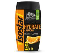 Hydrate & Perform Orange - Poudre Boisson Isotonique Sport - Boisson Énergétique Endurance avec Électrolytes Vitamine C & B1 - Hy