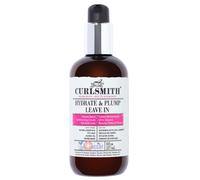 Curlsmith Hydrate & Plump Leave-In - Après-shampoing sans rinçage léger, hydratant et volumisant, pour tous types de boucles, végan et non testé sur les animaux (8 oz)