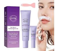 Hydrateology Facial Hair Removal Cream,Facial Hair Removal Cream Kit with Scraper,Gentle Hairs Removers for Women,Painless Hair Removal,Lasting Smooth Skin,Suitable for All Skin Types (1)