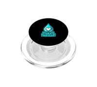 Hydratez Votre cœur, Prenez Soin de Vous, Motivation, Bien-être PopSockets PopGrip pour MagSafe