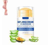 Hydrating and Anti-Cracking Foot Cream,Urea Cream for Feet,60% Urea Plus 2% Salicylic-Acid Foot Cream,Cracked Repair Cream,Acid Foot Cream for Dry Cracked Heels and Feet (1 Box)