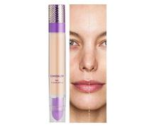 Hydrating Concealer - Couverture complète légère, dissimulation de longue durée | Corrige les couvertures hydrates, met en évidence la finition en satin, pour l'usure toute la journée 4 dans 1 co