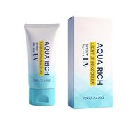 Hydrating Face, Sunblock Cream Formula, 1.57x4.37 inches Liquid with Deep Hydration, Water Resistant Lotion Formula, Beach Travel Glow Finish Aesthetic, Women Outdoor Daily Use Kit Set