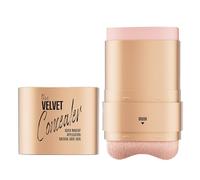 Hydrating Foundation Stick, Lightweight Makeup Coverage, 12g Double Head Concealer With Brush, Spot Corrector Pen With Eraser, Natural Beauty Design Style, Cosmetic For Women Daily Use