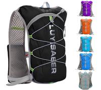 Hydration Backpack For Running,Lightweight Adjustable Chest Straps Compatible With 2l Water Bladder,Breathable Reflective Backpack For Men And Women For Hiking,