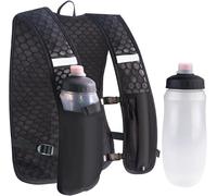 Hydration Backpack - Reflective Running Vest For Women Men - Lightweight And Breathable Trail Vest With 500 Ml Hydration Bottle For Hiking, Trail, Running