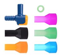 Hydration Bite Valve, Leakproof Replacement Nozzle Tip, Soft Silicone Water Bladder Mouthpiece for Sports Backpack Reservoirs Hiking Biking Hunting Trail Running Camping Outdoor Adventure Gear