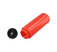 Hydration Made Easy Gourde de sport de 1 l avec deux options de boisson, parfaite pour les sports d'équipe et les activités de plein air (1 l, rouge)