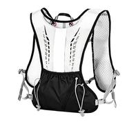 Hydration Running Vest, Adjustable Chest Strap Pack, 11.81x8.66 inches Mesh Running Gear with Secure Fit System, Lightweight Outdoor Sport Equipment, Ergonomic Trail Style Design for Cycling