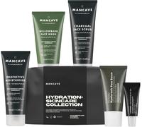Hydration Skincare Collection, Coffret Cadeau Pour Hommes, Hydratant Protecteur, Nettoyant Pour Le Visage, Gommage Pour Le Visage, Sérum Hyaluronique, Gel Anti-Fatigue Pour Les Yeux
