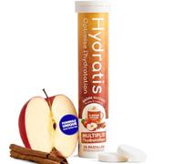 HYDRATIS – Pastilles hydratation électrolytes Pomme‑cannelle – Gamme Chaude – 20 pastilles
