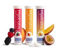 HYDRATIS - 3x20 Pastilles Hydratation Electrolytes - Mix Best Sellers | Améliore l'Hydratation et Favorise l'Énergie - Formule Isotonique - Sport. Récupération. Bien-être