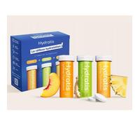 Hydratis mini pack découverte Hydratation (Pêche, Ananas, Gingembre)
