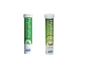 Hydratis Pack Pastilles Hydratation Menthe + Kiwi Comprimés Effervescents 2x20 pc(s)
