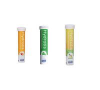 Hydratis Pack Pastilles Hydratation Pêche+ Menthe + Ananas Comprimés Effervescents 3x20 pc(s)