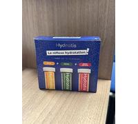 Hydratis Pastilles Effervescentes, 3 Tubes de 10 Pastilles, Fruits des Bois, Menthe et Pêche, Électrolytes, 100% Vegan