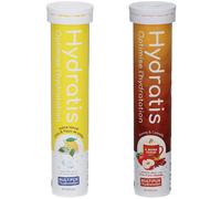 HYDRATIS Pastilles Hydratation Electrolytes Citron/Fleurs de Sureau + Pomme Cannelle Comprimés Effervescents 3x20 pc(s)