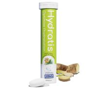 HYDRATIS - Pastilles Hydratation Electrolytes - Citronnelle/Gingembre - Améliore l'Hydratation et Favorise l'Énergie - Formule Isotonique - Sport, Récupération, Bien-être - 1 tube (20 Pastilles)