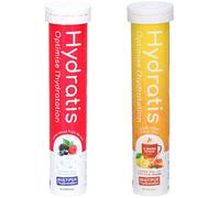 HYDRATIS Pastilles Hydratation Electrolytes Fruits des Bois + Miel Citron Comprimés Effervescents 3x20 pc(s)