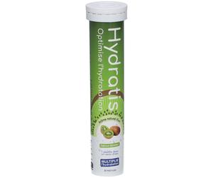 HYDRATIS - Pastilles Hydratation Electrolytes Kiwi Améliore l'Hydratation et Favorise l'Énergie Formule Isotonique Sport, Récupération, Bien-être 1 tube (20 Pastilles) Comprimés Effervescents 20 pc(s)